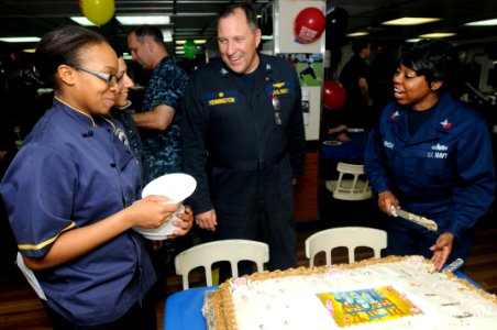 Blue Ridge celebration of Black History Month 130227-N-SD300-057