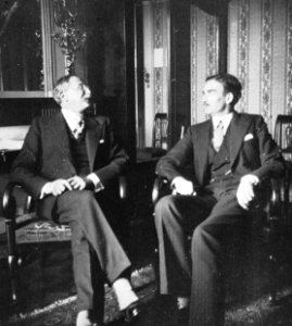 Léon Blum, Anthony Eden, 1936
