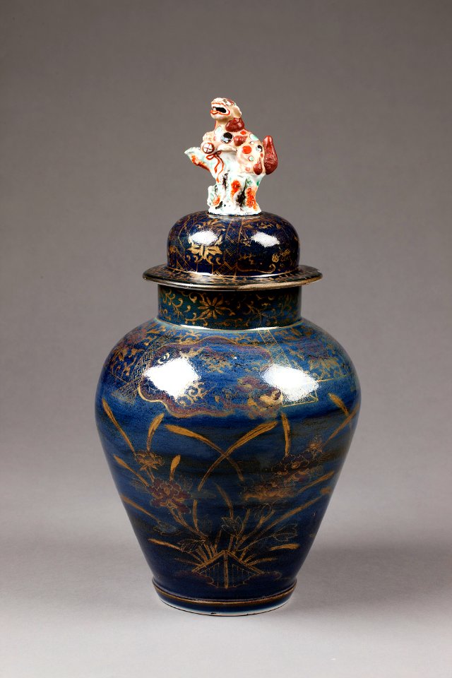 Blå porslinsurna från Kina - Hallwylska museet - 96139
