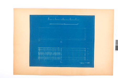Blueprint, Hallwylska palatset - Hallwylska museet - 101076 photo