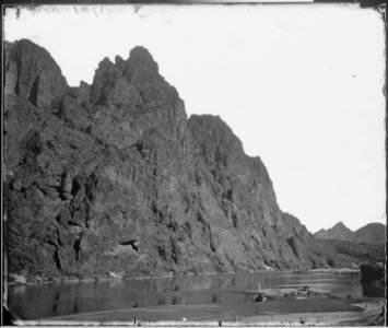 BLUFF OPPOSITE BIG HORN CAMP BLACK CANYON, COLORADO RIVER - NARA - 524229
