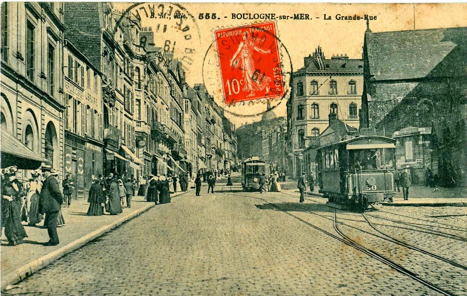 BM 555 - BOULOGNE-SUR-MER - La Grande-Rue