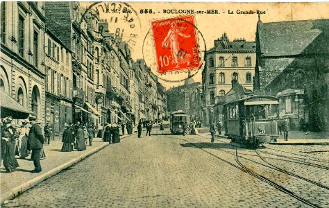 BM 555 - BOULOGNE-SUR-MER - La Grande-Rue