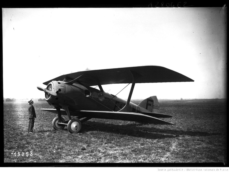 Blériot-SPAD S.33 F-ACMB left front quarter