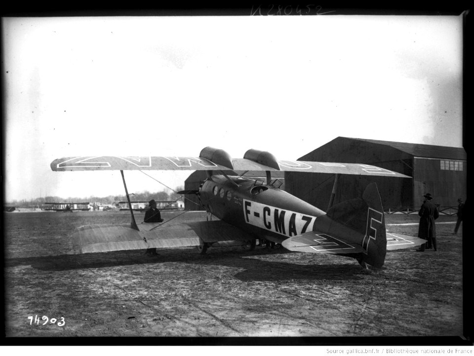 Blériot-SPAD S.33 F-CMAZ left rear quarter