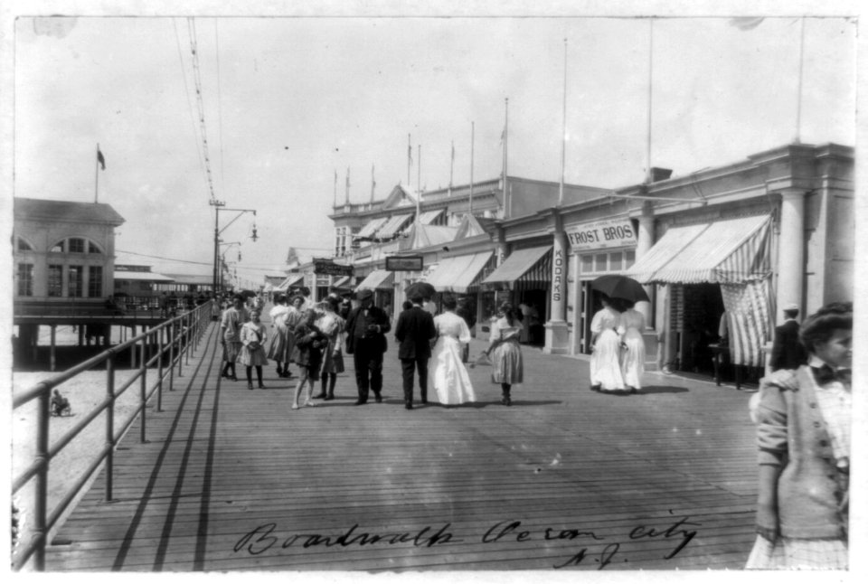 Boardwalk, Ocean City, N.J. LCCN91787569
