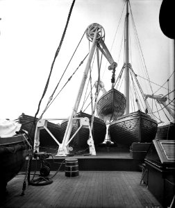 Boat Deck on the 'Missanabie' (1914) RMG G10966