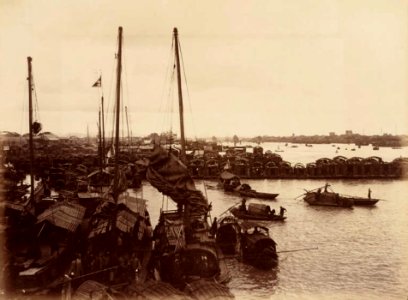 Boats on the River 310 by Lai Afong