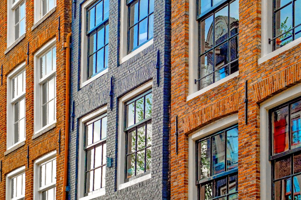 Brick painted brick architecture