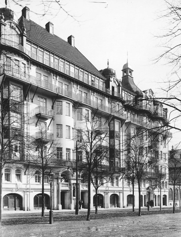 Bocanderska huset, fasad 1910-tal (1)
