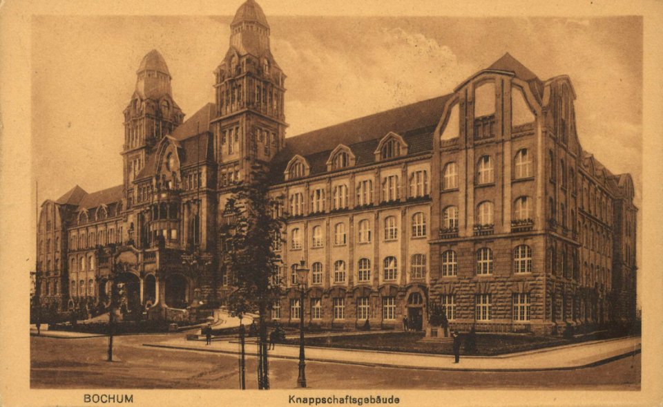 Bochum, Nordrhein-Westfalen - Knappschaftsgebäude (Zeno Ansichtskarten)