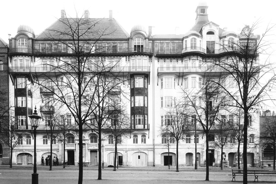 Bocanderska huset, fasad 1910-tal
