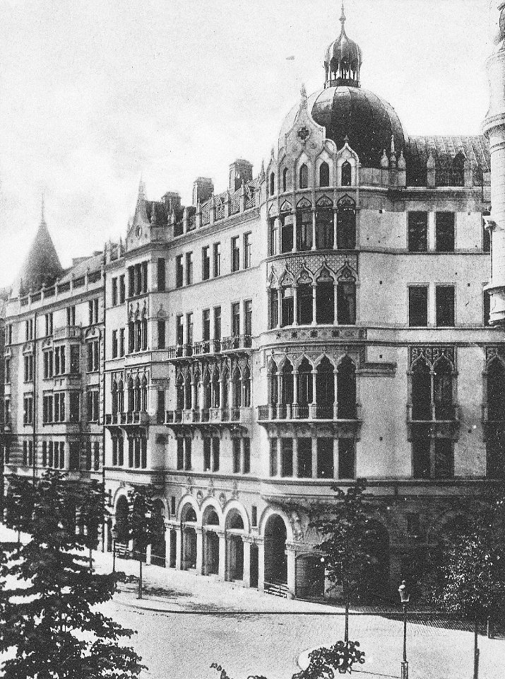 Bocanderska palatset vykort 1902