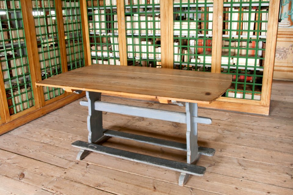 Bockbord av furu - Skoklosters slott - 95173