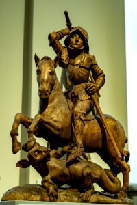 Bode Museum-Riemenschneider-Hl. Georg im Kampf mit dem Drachen DSC3589