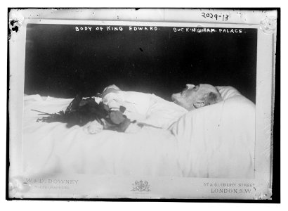 Body of King Edward - Buckinham Palace LCCN2014688167