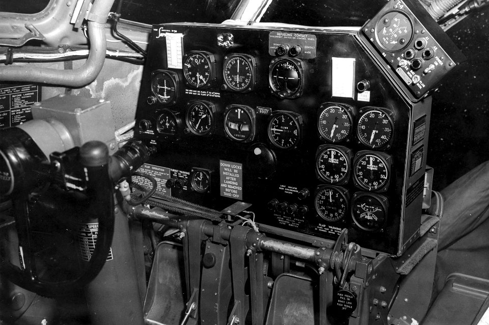 Boeing B-50D pilot's station, taken March 13, 1951 061025-F-1234S-044