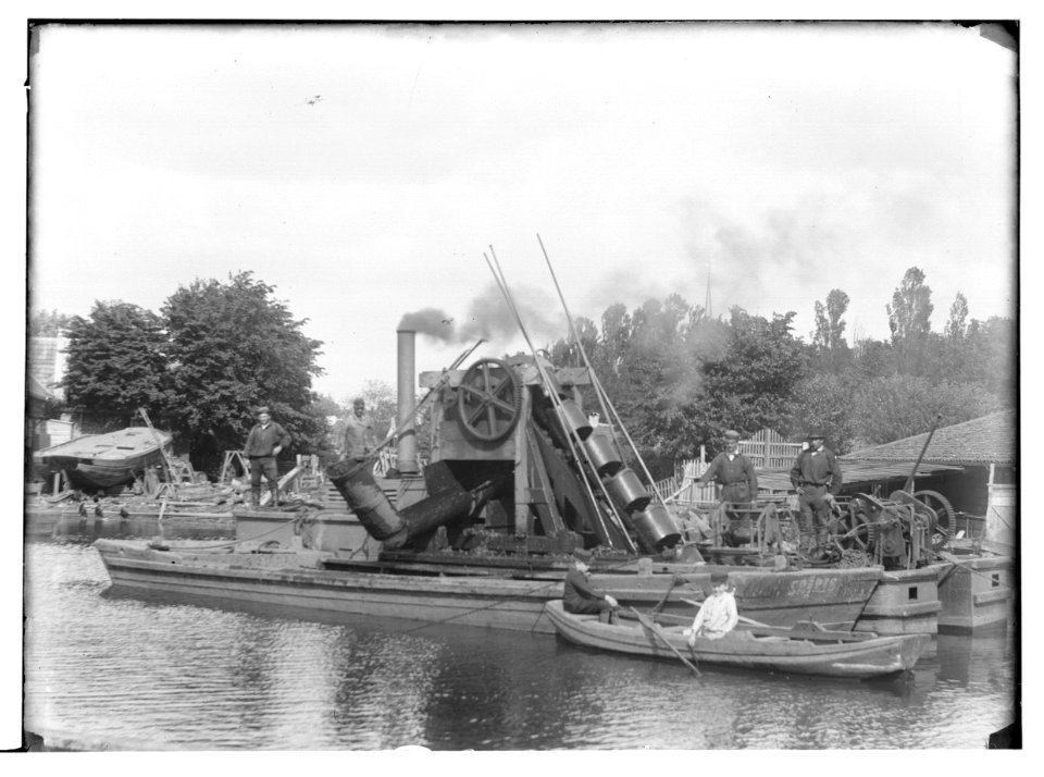 Boerenwetering, Baggerwerkzaamheden, Jongens Olie 1891 (max res)
