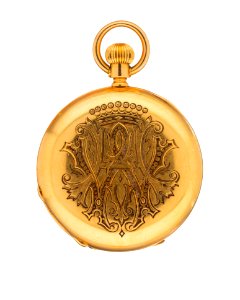 Boett med monogram, 1880 - Hallwylska museet - 109717