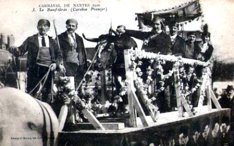 Boeuf Gras - Nantes 1920