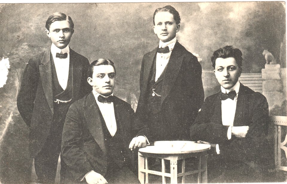 Bohemian greetings to Otto Ullmann, Hungary – 1908 (1)