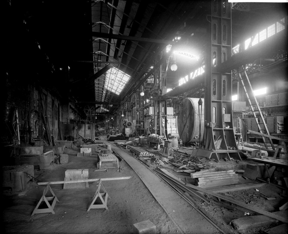 Boiler Works at John Brown and Co Ltd, Clydebank, 1901 RMG G10569
