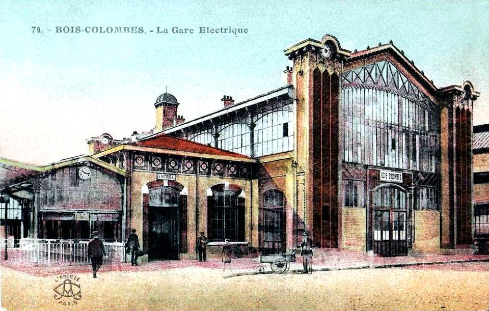 Bois-Colombes - La gare electrique