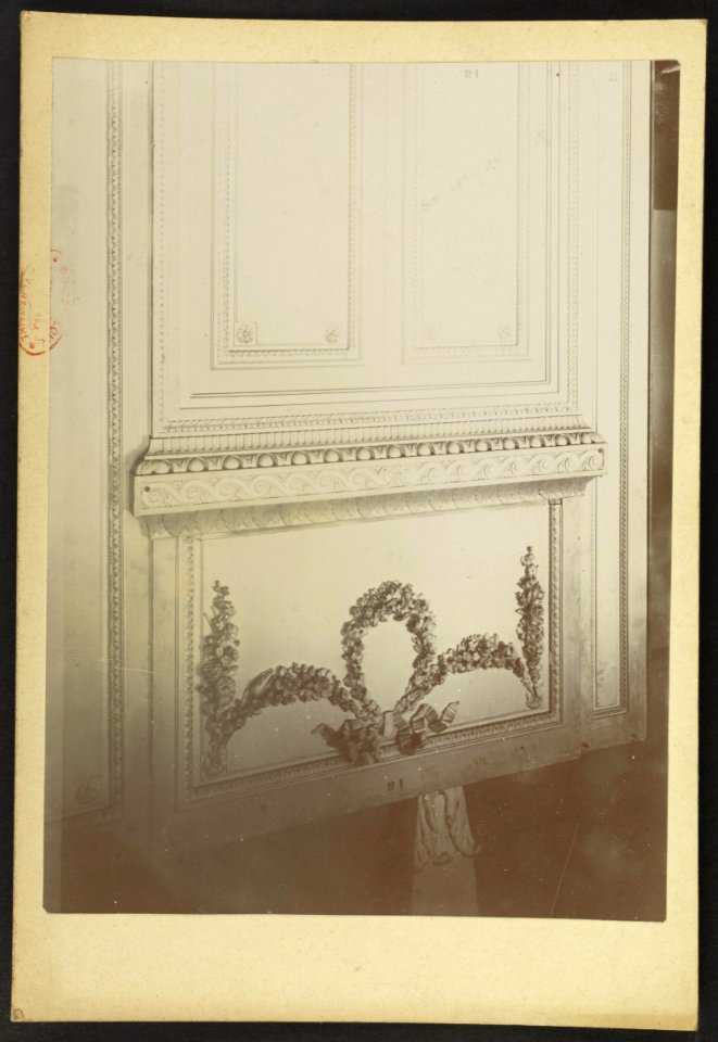 Boiseries Bordeaux (hotel de Lalande) - J-A Brutails - Université Bordeaux Montaigne - 1108