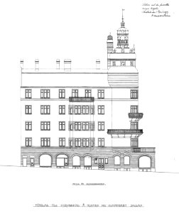 Carlbergska huset, fasad 1899b