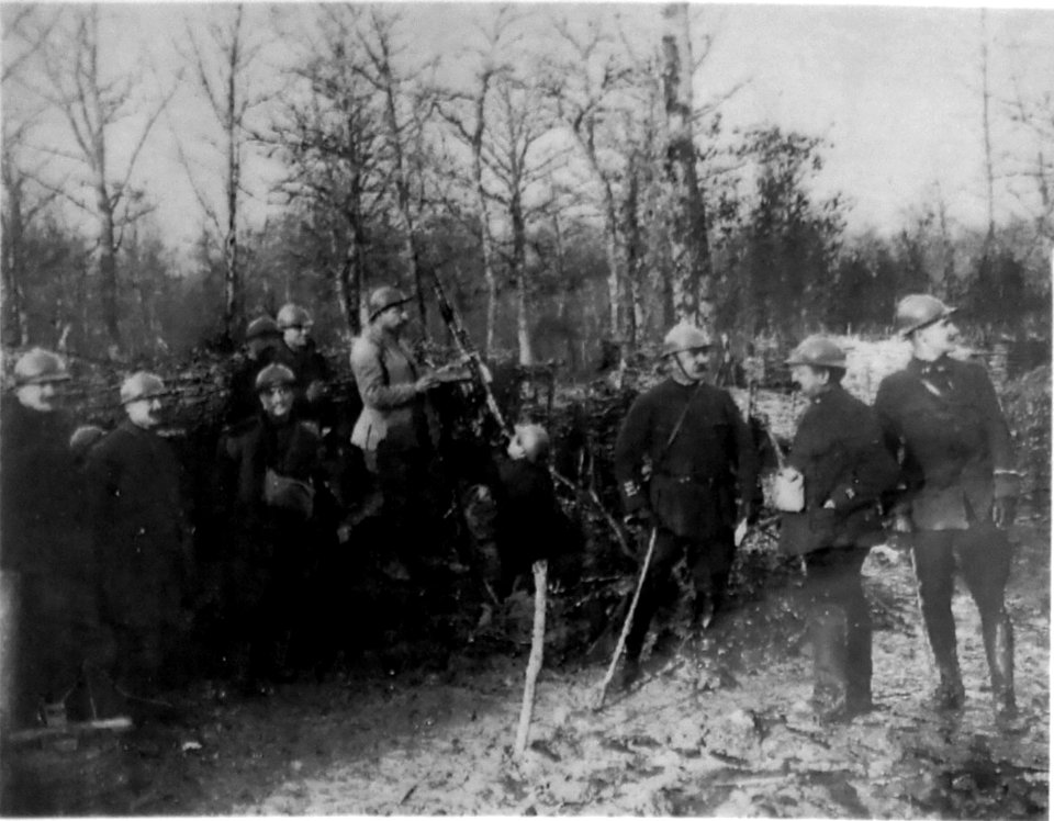 Bois des Caures positions anti aérienne Driant 3332