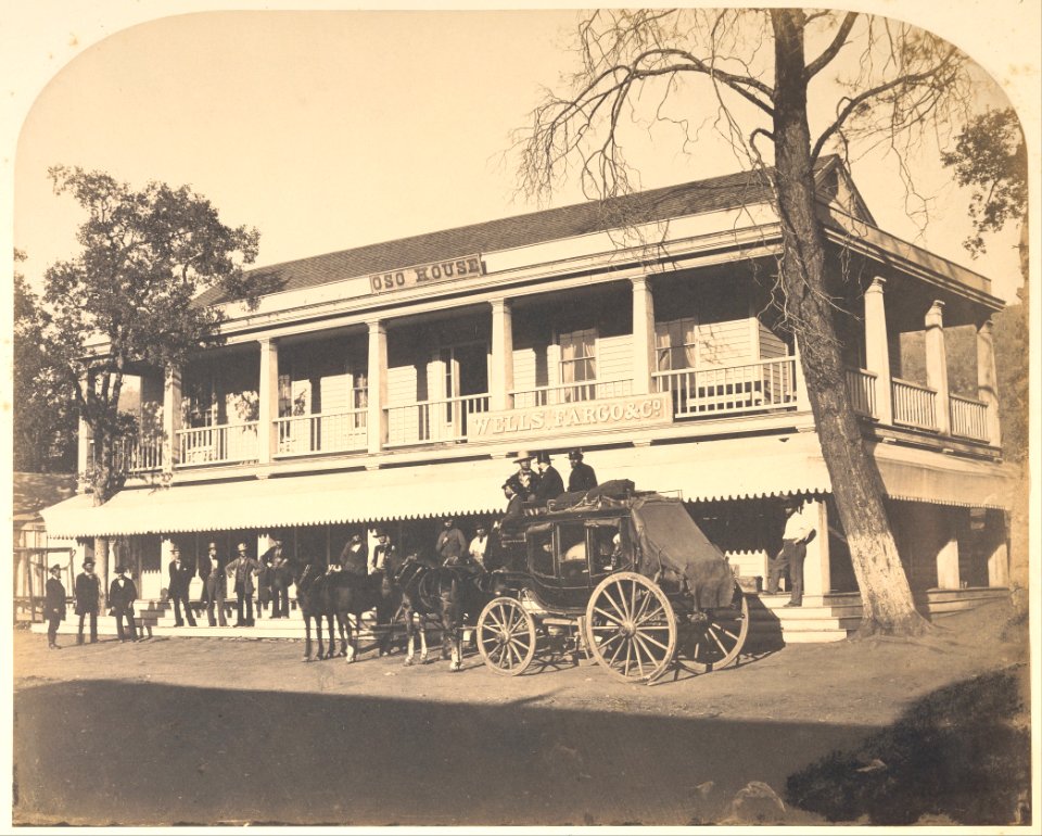 Carleton Watkins (American - Oso House - Google Art Project