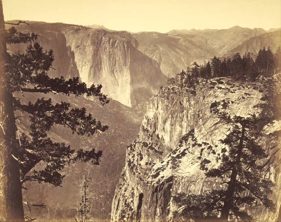 Carleton Watkins (American - First View of the Valley - Google Art Project