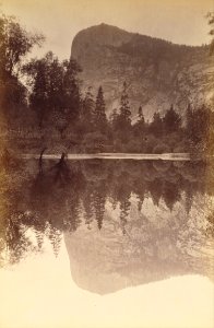 Carleton Watkins (American - Mount Watkins, Yosemite - Google Art Project