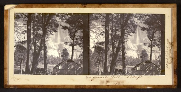 Carleton Watkins (American - Yo Semite Falls. 2630 ft. - Google Art Project