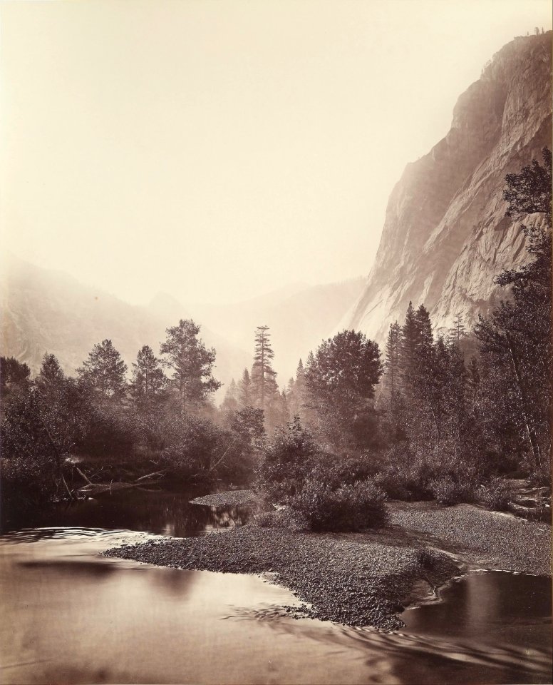 Carleton E. Watkins - Mount Starr King, Yosemite, No. 69 - Google Art Project