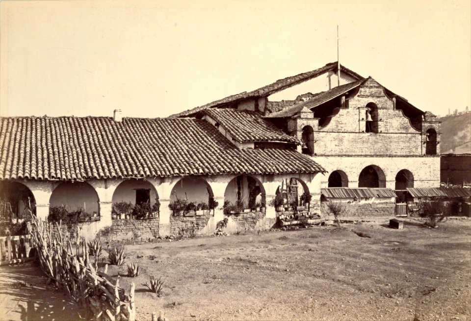 Carleton Watkins (American - (Mission, San Antonio de Padua) - Google Art Project