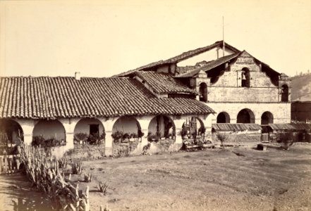 Carleton Watkins (American - (Mission, San Antonio de Padua) - Google Art Project