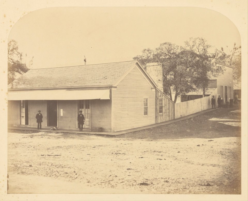 Carleton Watkins (American - (Office, Bear Valley) - Google Art Project