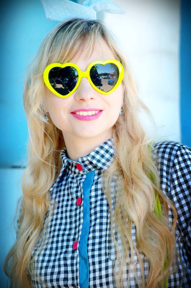 Portrait girl woman