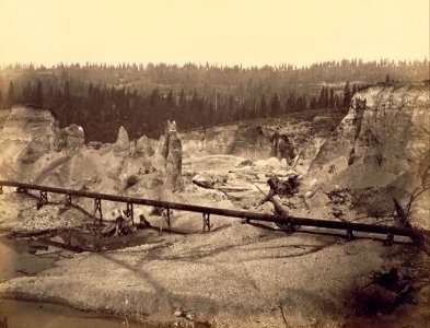 Carleton Watkins (American - Malakoff Diggings, North Bloomfield, California - Google Art Project