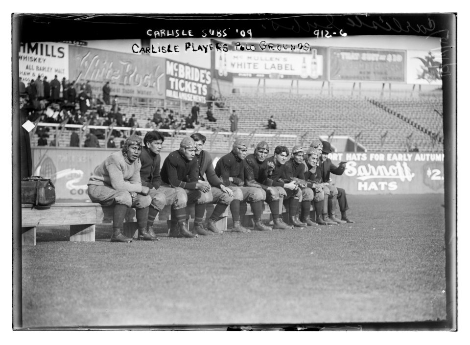 Carlisle substitutes on bench, Carlisle Polo Grds. LCCN2014684327