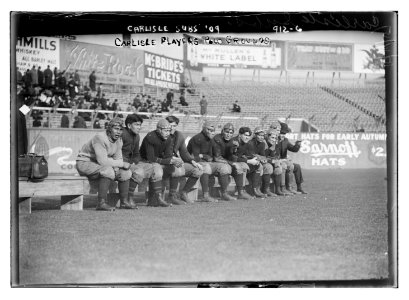 Carlisle substitutes on bench, Carlisle Polo Grds. LCCN2014684327