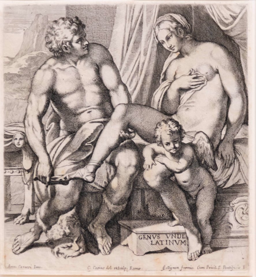 Carlo Cesio Blatt 01 Venus und Anchises