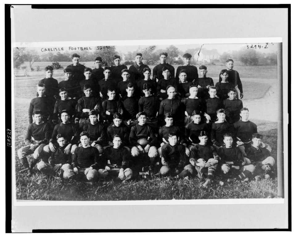 Carlisle School football squad LCCN2001696894