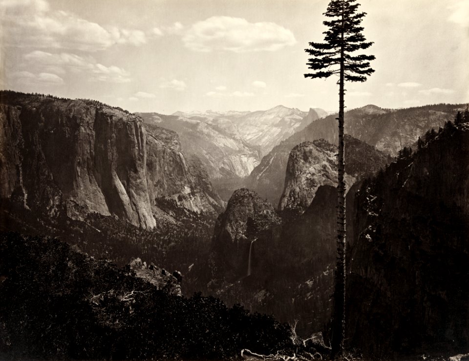 Carleton Watkins, Yosemite Valley, California, ca. 1865