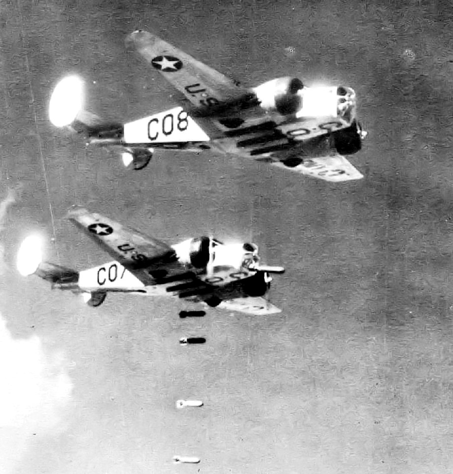 Carlsbad Army Airfield - AT-11 Kansan Trainers Bombing Practice