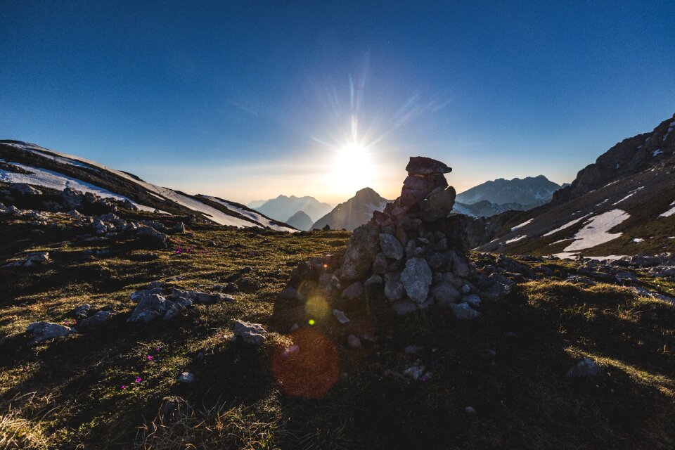 Highland rocks mountain photo