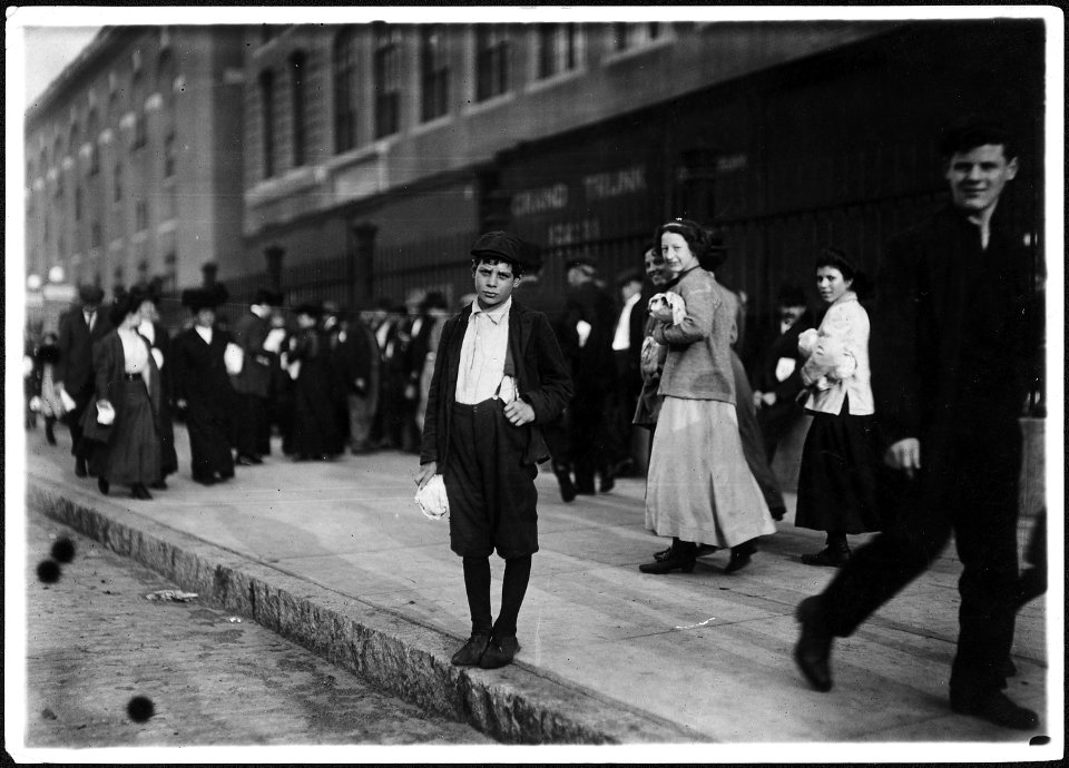Carmino Fascinoe, a worker in Ayer Mill. Lawrence, Mass. - NARA - 523460