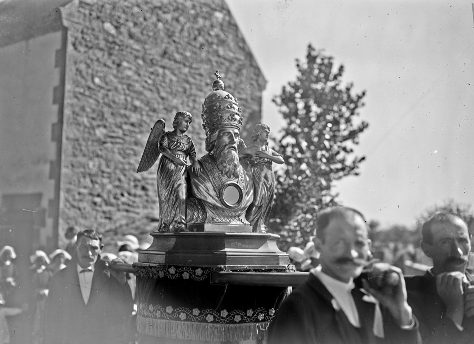 Carnac Buste Saint Cornély 1924