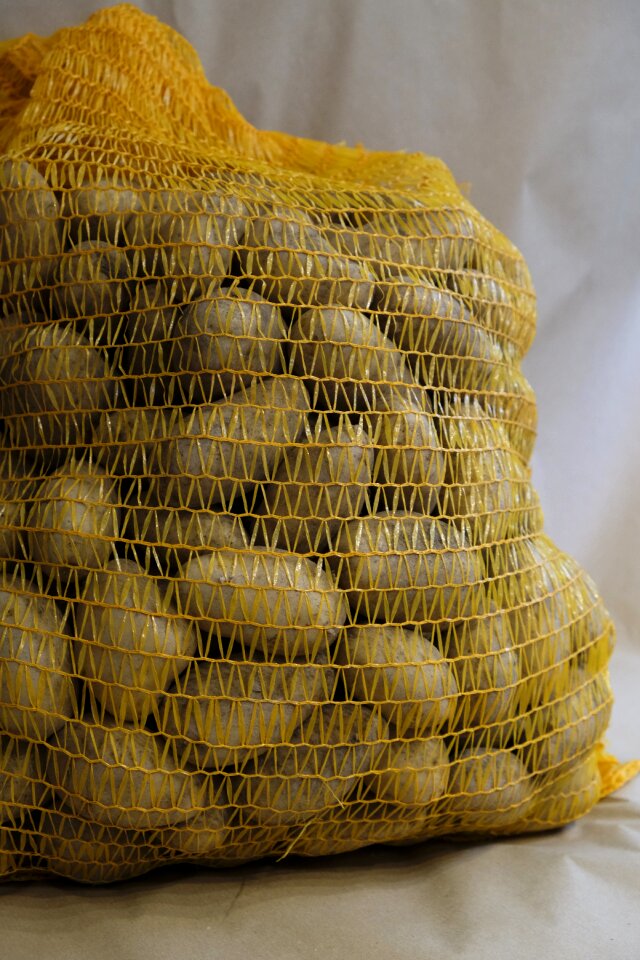 Vegetables potato power potato sack